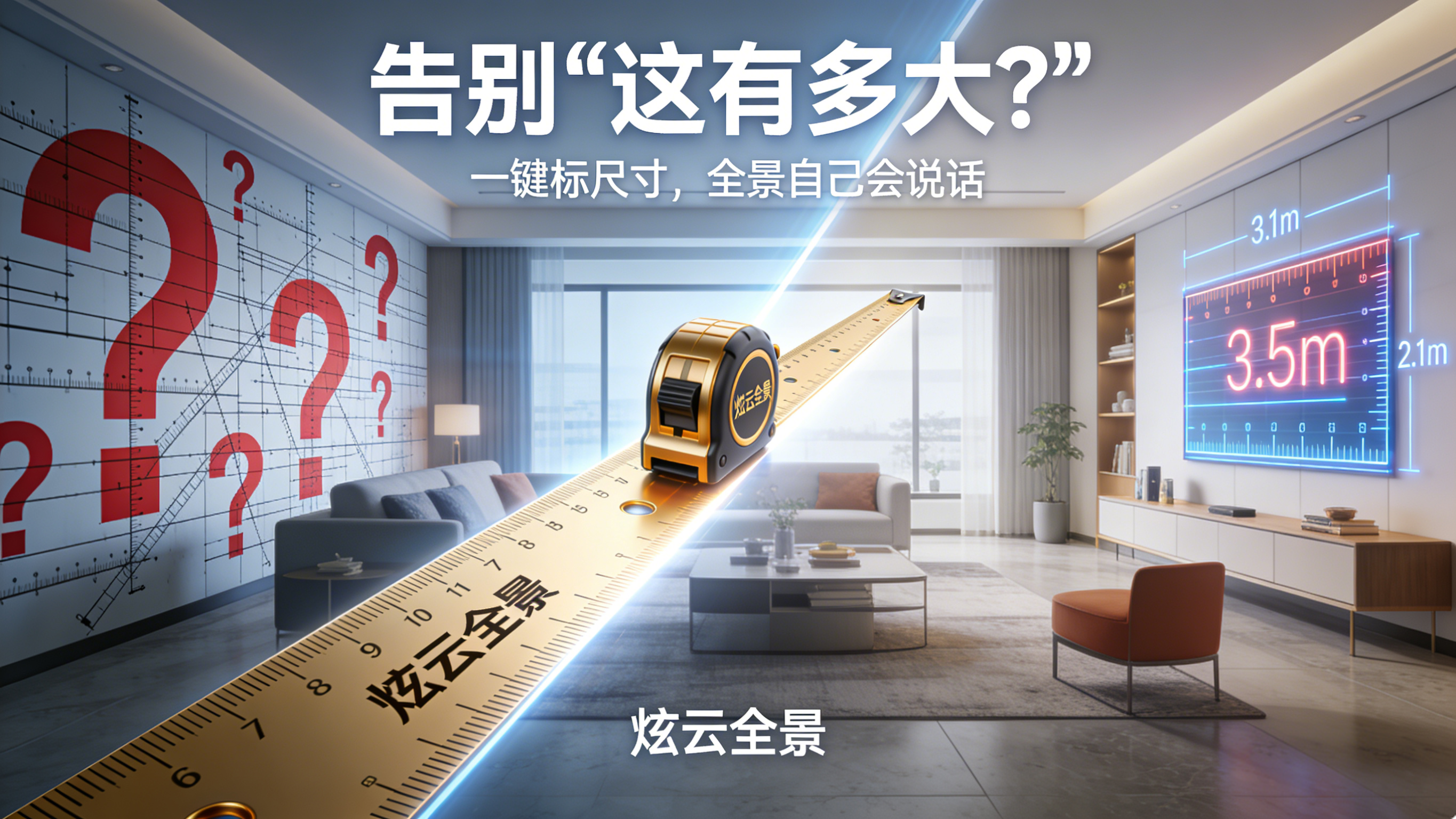 【炫云全景】标尺功能介绍